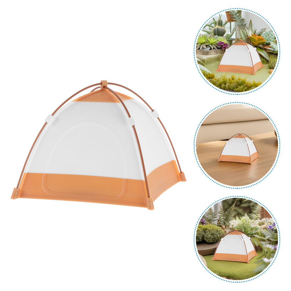 Outdoor Adventure Kids Party - Miniature Dollhouse Camping Tent Realistic Design