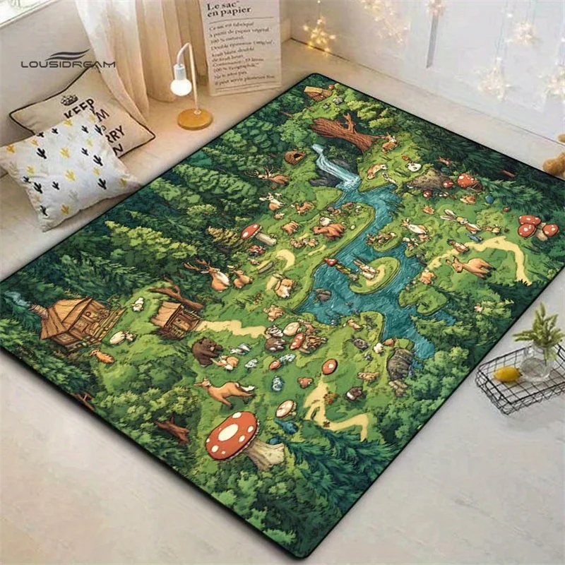 Forest Animal Adventure Print  - Outdoor Adventure Education ulasan dan harga