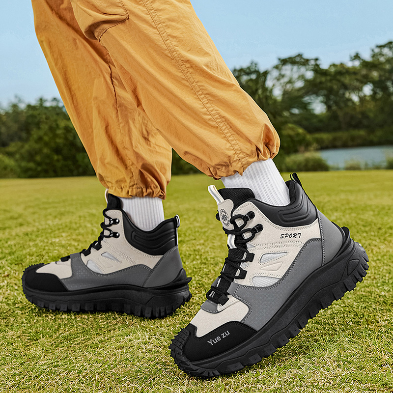 Men's high-top boots, comforta - Outdoor Adventure Travel ulasan dan harga