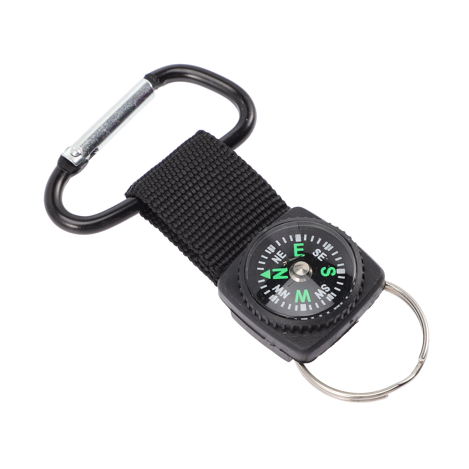 18Pcs Compass Keychain Carabin - Outdoor Adventure Kids Party ulasan dan harga