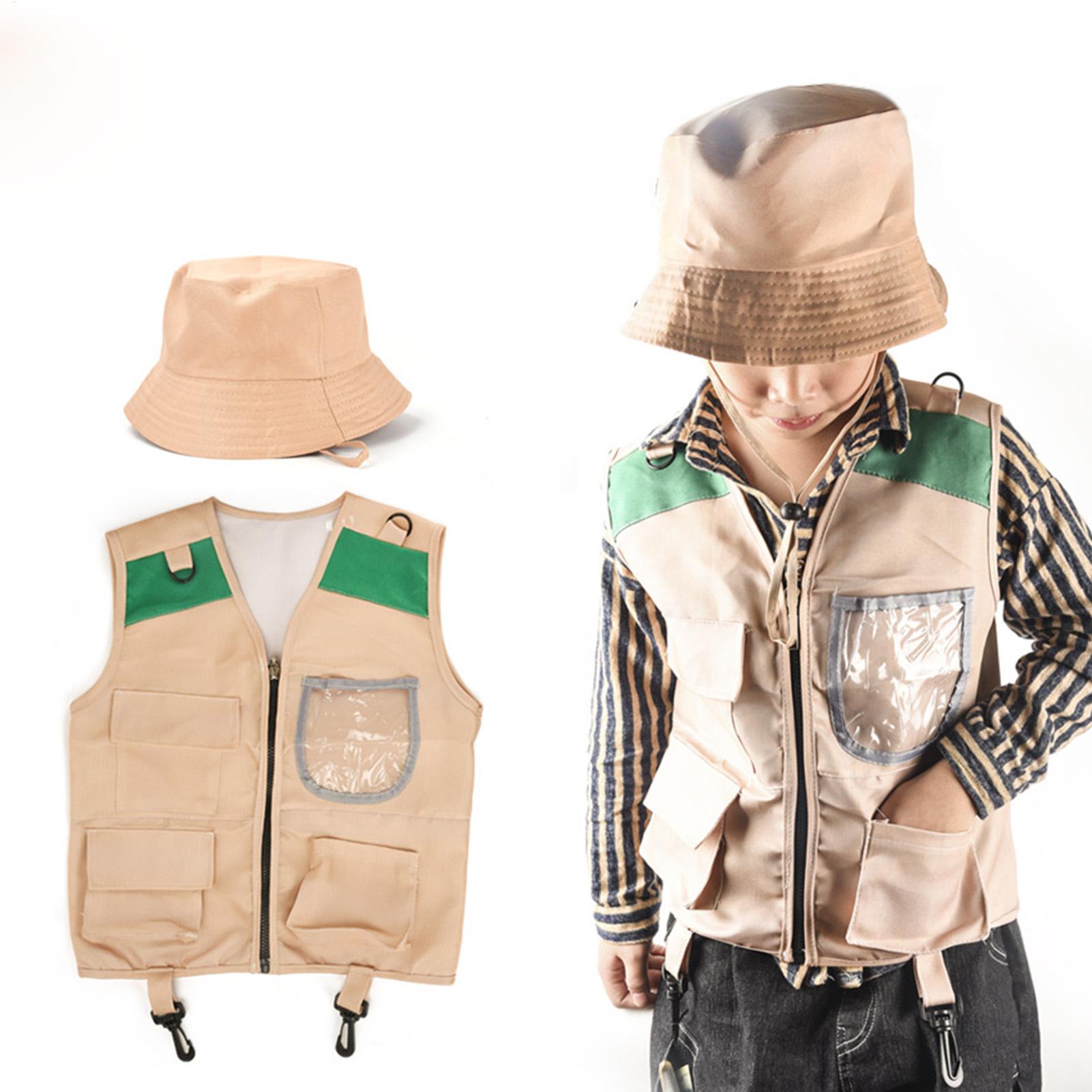 Kids Explorer hat and vest Cos - Outdoor Adventure For Kids ulasan dan harga