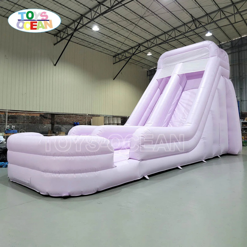 Inflatable Pink Water Slide fo - Outdoor Adventure Kids Party ulasan dan harga
