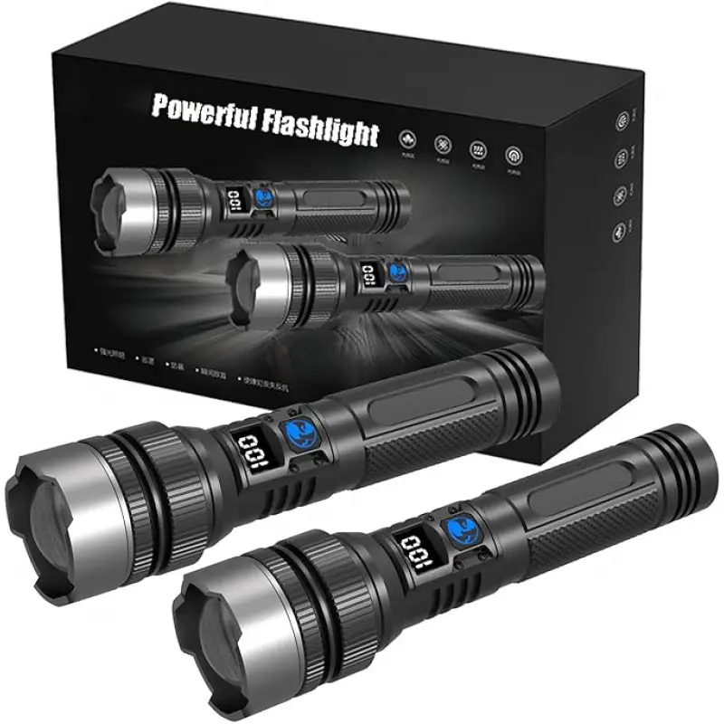 Ultra-Bright Rechargeable Flas - Outdoor Adventure Travel ulasan dan harga