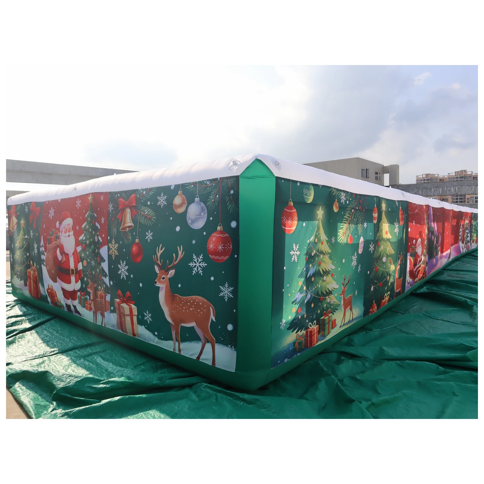 Commercial Long Inflatable Maz - Outdoor Adventure Kids Party ulasan dan harga