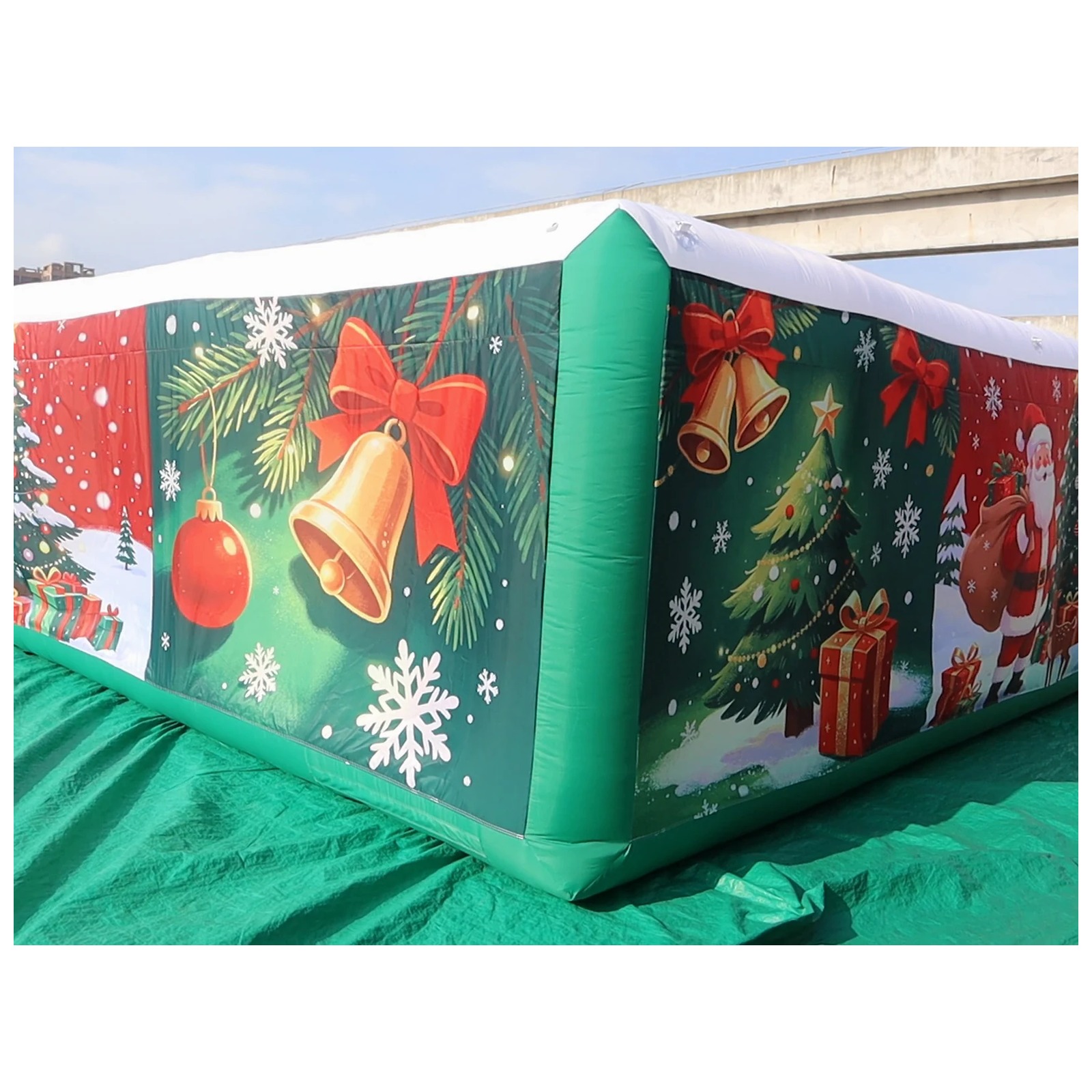 Commercial Long Inflatable Maz - Outdoor Adventure Kids Party ulasan dan harga