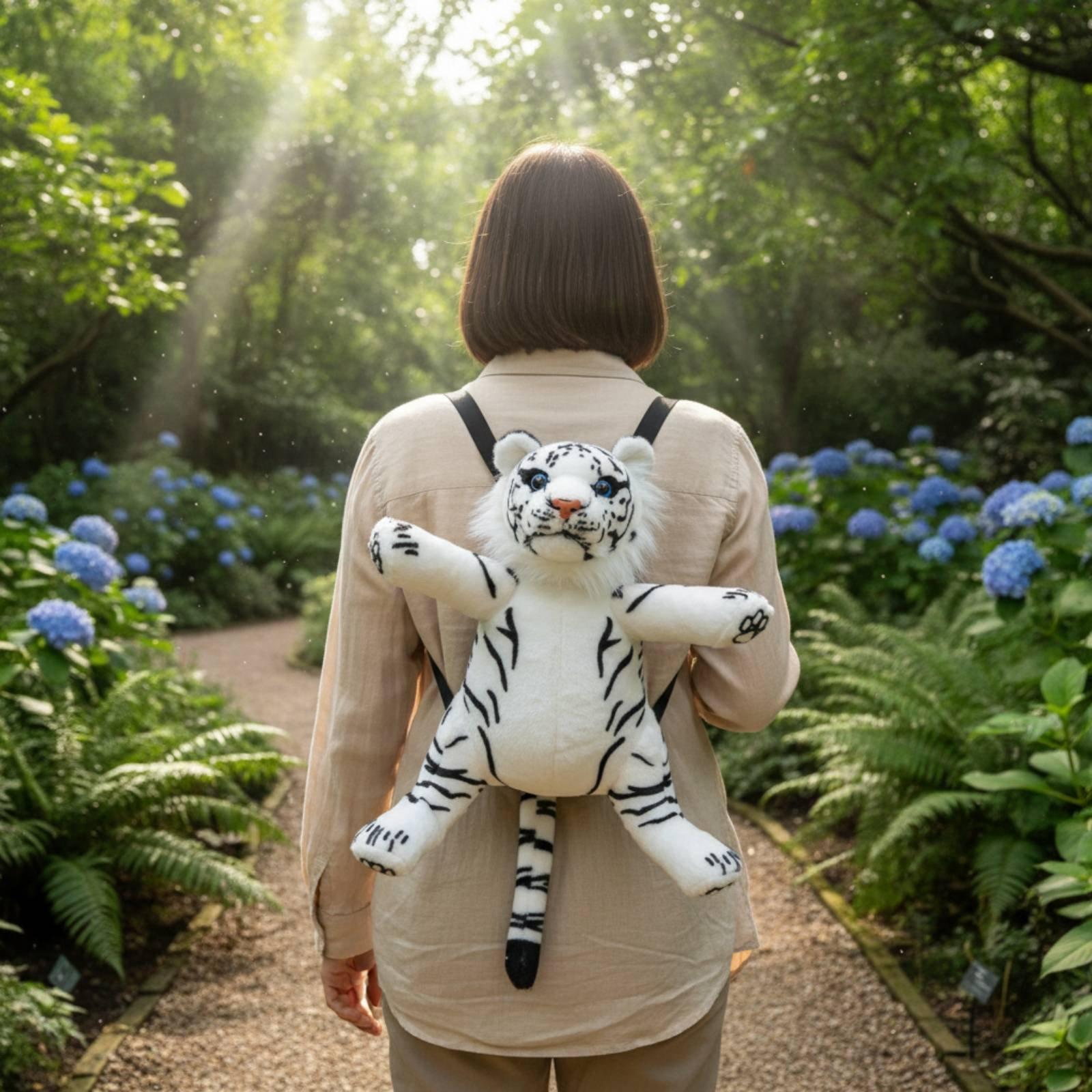 Soft Leopard Plush Doll Bag fo - Outdoor Adventure For Kids ulasan dan harga
