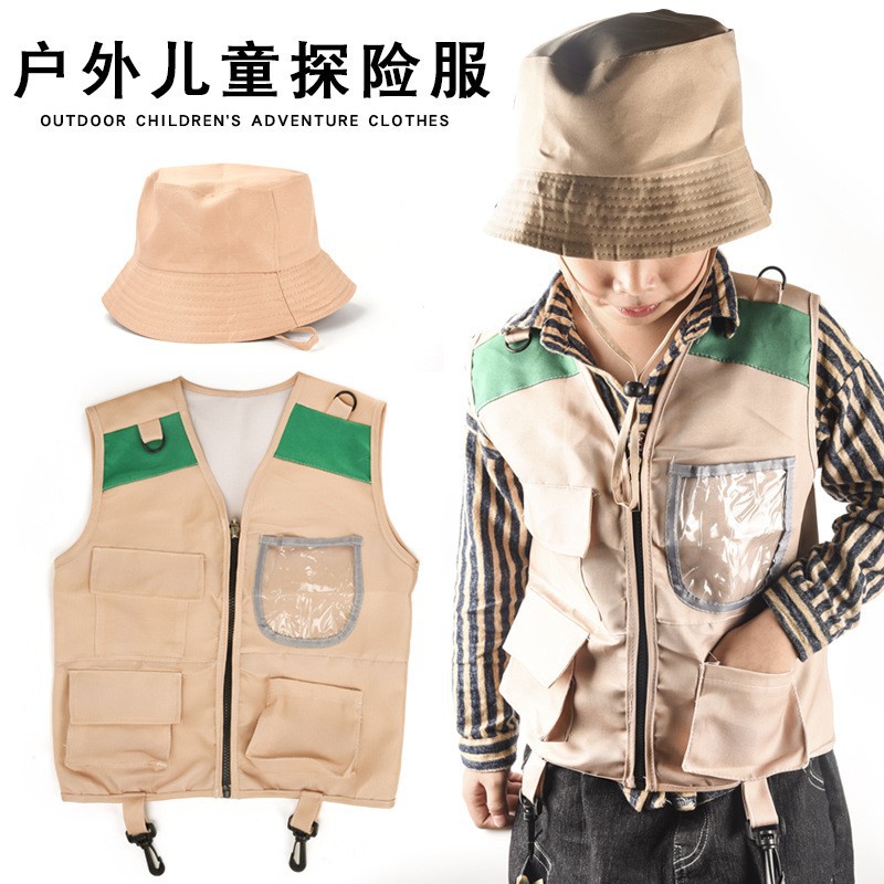 2026 New Kids Explorer Hat Ves - Outdoor Youth Adventure ulasan dan harga
