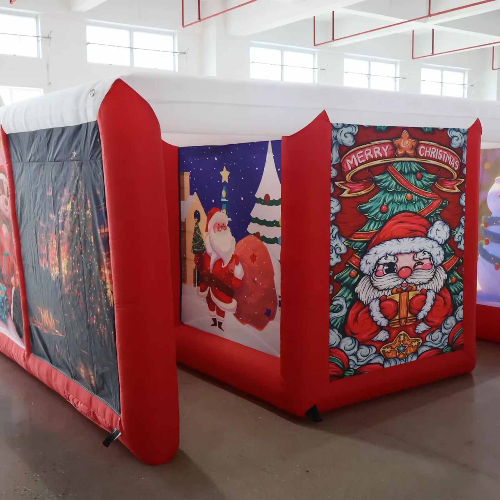 Outdoor Red Covered Inflatable - Outdoor Adventure Kids Party ulasan dan harga